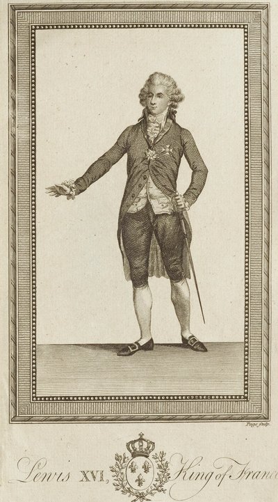 XVI. Lajos, Franciaország királya alkotó: Unknown artist