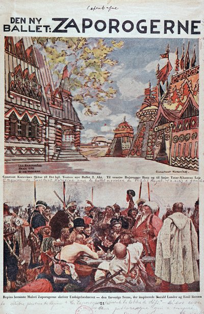 Lyric Theatre: The Zaporogues (Zaporogerne) - Opera Biblia. alkotó: Unknown artist