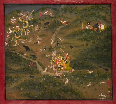 Maharaja Jagat Singh vadászat alkotó: Unknown artist