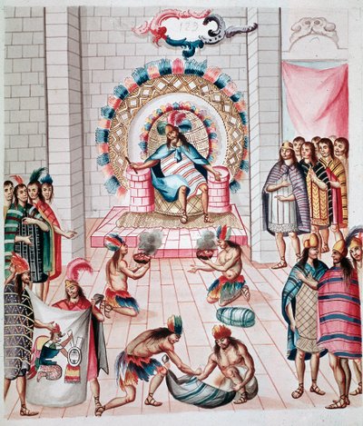 Felajánlás a királynak (Akvarell, 1770-1780 körül) alkotó: Unknown artist