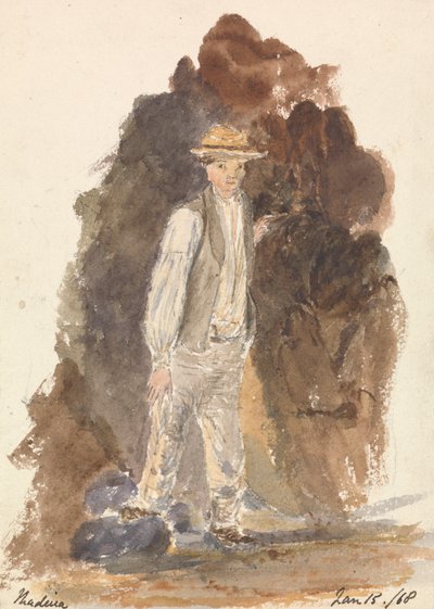 Álló ember (Madeira, 68. január 15.) alkotó: Unknown artist