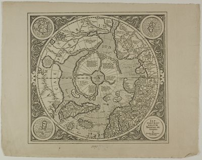 A Mercator-projekció térképe alkotó: Unknown artist