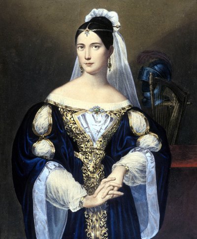 Maria de la Felicidad Malibran (1808-1836). alkotó: Unknown artist