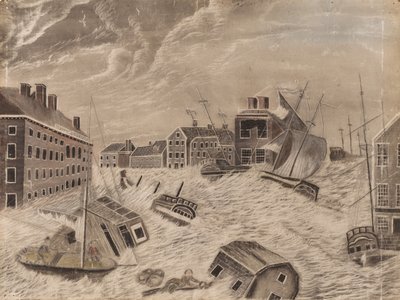 Market Square, Providence, Rhode Island, a nagy szeptemberi gála idején alkotó: Unknown artist