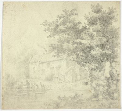 Malom (recto); Fa (fordítva) alkotó: Unknown artist