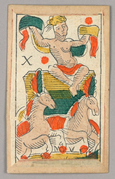 Minchiate (Tarot) játékkártya alkotó: Unknown artist