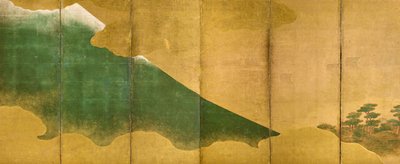 Musashino síkság és a Fuji hegy alkotó: Unknown artist