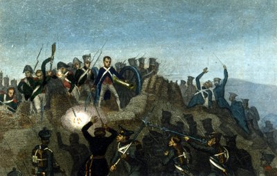 I. Napóleon a montmartre-i csatában, március 30 alkotó: Unknown artist
