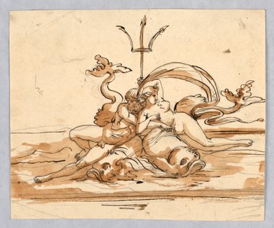 Neptunusz és Amfitrit alkotó: Unknown artist