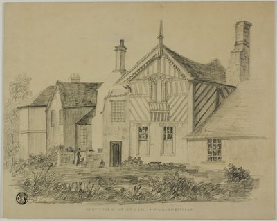 North View Broom Hall, Sheffield alkotó: Unknown artist