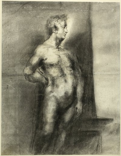 Akt férfi alak alkotó: Unknown artist