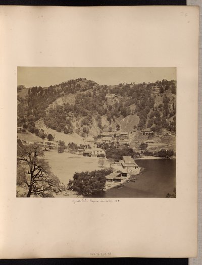 Nynee Tal, földcsuszamlás előtt, 1881 alkotó: Unknown artist