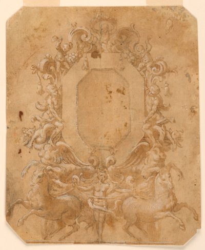 Nyolcszögű panel dekoráció alkotó: Unknown artist
