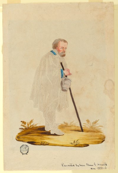 Öreg koldusember alkotó: Unknown artist