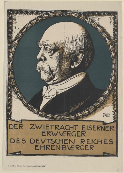 Otto gróf Bismarck (nyomtatás) alkotó: Unknown artist