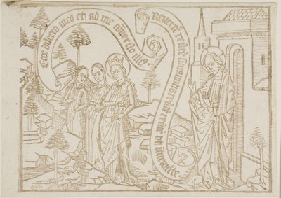 Oldal a Canticum Canticorumból (Salamon éneke) alkotó: Unknown artist
