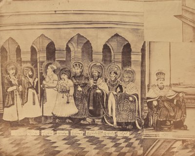[Az indiai Awadh Nawabjait ábrázoló festmény] alkotó: Unknown artist