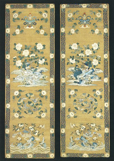 Pár székpanel alkotó: Unknown artist