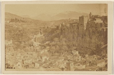 [Az Alhambra panorámaképe, Granada, Spanyolország] alkotó: Unknown artist