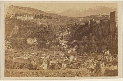 [Az Alhambrát körülvevő panoráma] alkotó: Unknown artist