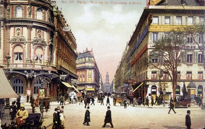 Párizs: rue de la Chaussée d