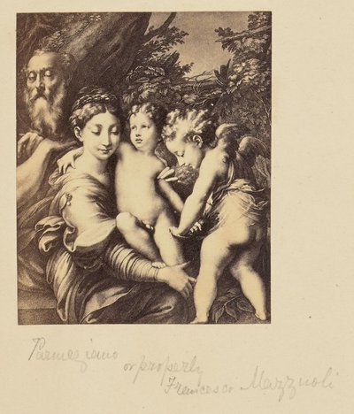 Parmegiano [sic] vagy helyesen Francesco Mazzuoli alkotó: Unknown artist