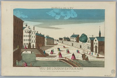 Peep-show, Veu de Londun Touraine-ban alkotó: Unknown artist