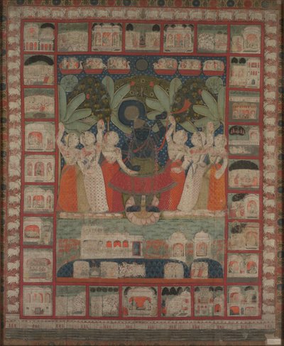 Shri Nathji Pichwai alkotó: Unknown artist