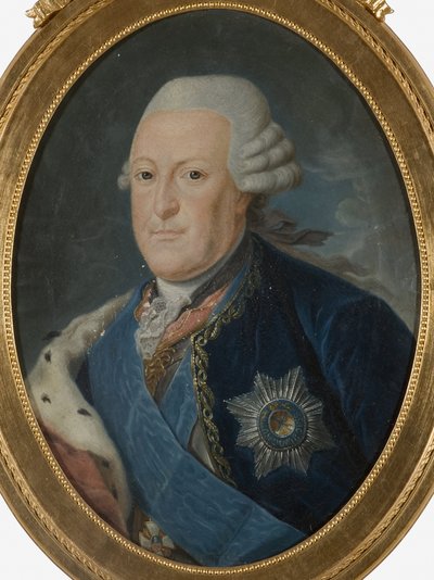 Pierre von Biron, duc de Courlande – Peter von Biron (1724-1800), Kurland és Szemgallia hercegének portréja, Anonymous . Olaj, vászon, XVIII. század második fele. Mérete: 59x44 cm. Nemzeti Múzeum Stockholm alkotó: Unknown artist