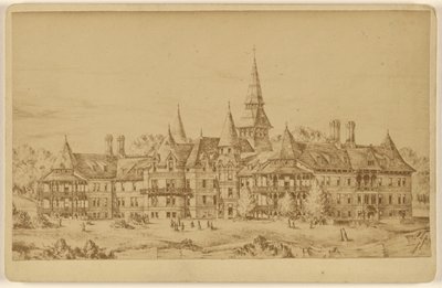 Helyszín New St. Marys Hall Faribault Minnesota alkotó: Unknown artist