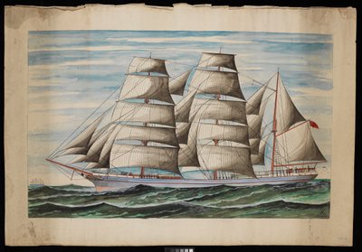 Polinéziai 1876 (gouache és akvarell) alkotó: Unknown artist