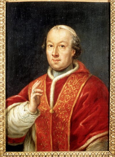 Pius pápa (Pio vagy Pius) VI (1717-1799). Névtelen festmény. Róma, Risorgimento Múzeum. alkotó: Unknown artist
