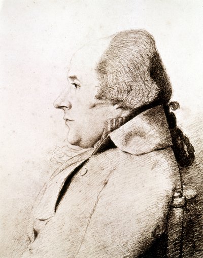 William Bligh admirális (1754-1817), navigátor és felfedező portréja, aki felfedezte a Bounty-szigeteket. alkotó: Unknown artist