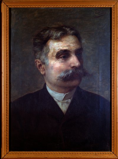 Alessandro Busi olasz zeneszerző portréja (festmény alkotó: Unknown artist