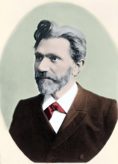 August Bebel (1840-1913) német politikus portréja. alkotó: Unknown artist