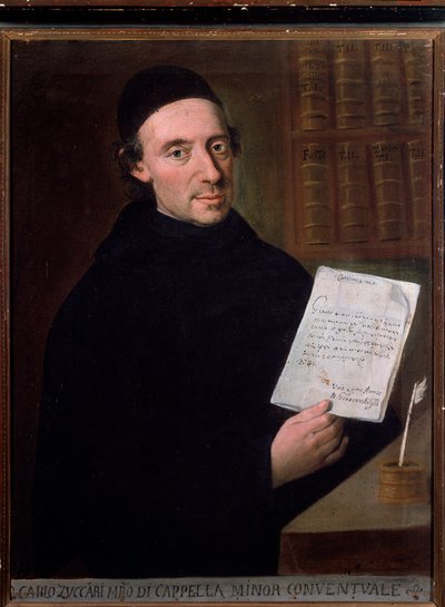 Carlo Zuccari (1704-1792) olasz zeneszerző és Anonymous hegedűművész portréja. 18. század. Bologna, Polgári Múzeum alkotó: Unknown artist