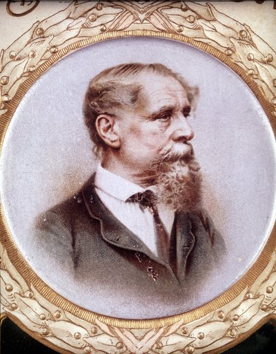 Charles Dickens (1812-1872) portréja. alkotó: Unknown artist