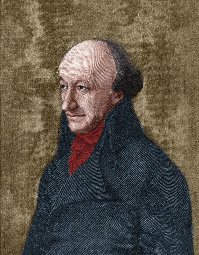 Christoph Martin Wieland (1733-1813) német költő, műfordító és szerkesztő portréja. alkotó: Unknown artist