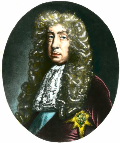 John de Lauderdale herceg és gróf (1616-1682), skót politikus portréja. századi metszet, Magángyűjtemény alkotó: Unknown artist