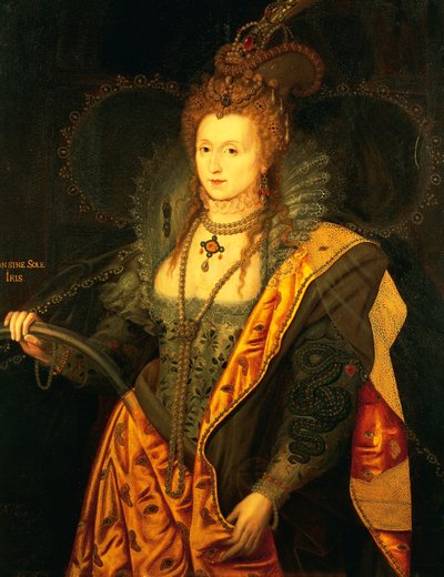 I. Erzsébet angol portréja (festmény) alkotó: Unknown artist