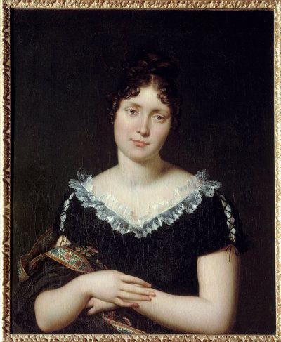 Emilie Louise de Beauharnais (1781-1855) portréja, de Lavalette grófnő, Francois de Beauharnais (1756-1846) lánya, 1802-ben feleségül vette Antoine de Lavalette-et (1765-1830). Férjét megmenti az étteremben azzal, hogy helyettesíti őt az étteremben. portás alkotó: Unknown artist