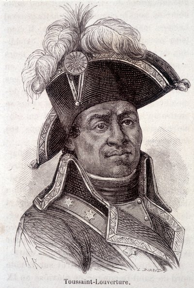 Francois Dominique Toussaint portréja, „Toussaint-Louverture” néven ismert (Toussaint Louverture alkotó: Unknown artist