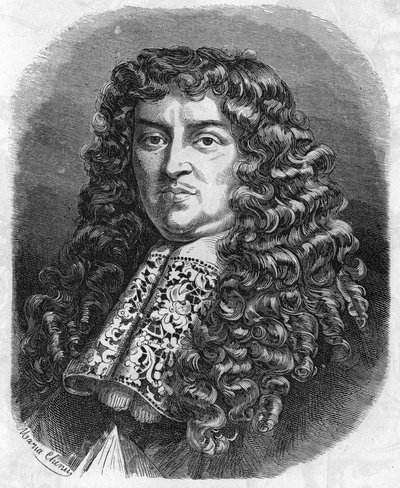 François Michel Le Tellier, de Louvois márki (1639 - 1691), francia politikus portréja. alkotó: Unknown artist