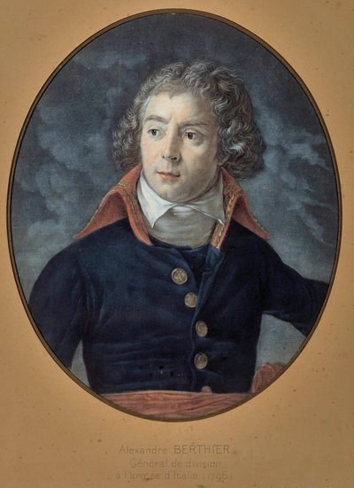 Louis Alexandre tábornok (Louis-Alexandre) Berthier (1753-1815) portréja Névtelen festmény alkotó: Unknown artist