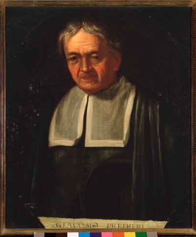 Giacomo Maria Predieri portréja (olaj, vászon). alkotó: Unknown artist