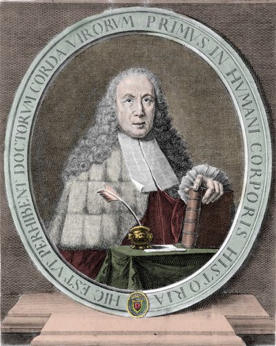 Giovanni Battista Morgagni (1682-1771) olasz orvos és anatómus portréja. Milánói. alkotó: Unknown artist