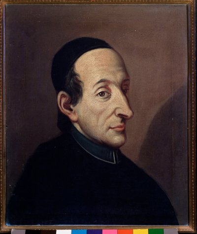 Giovenale Sacchi (1726-1789) olasz zenetudós Anonymous festmény portréja. 18. század. Bologna, Polgári Múzeum Múzeum alkotó: Unknown artist