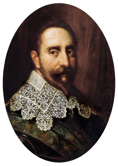 Gustave-Adolf (Gustave Adolphe) (1594-1632), 1611-től 1632-ig tartó svéd király portréja. Festmény. Padova, Padova Városi Múzeuma. alkotó: Unknown artist