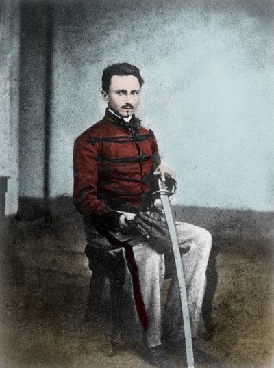 Ippolito Nievo (1831-61) olasz író és hazafi portréja. alkotó: Unknown artist