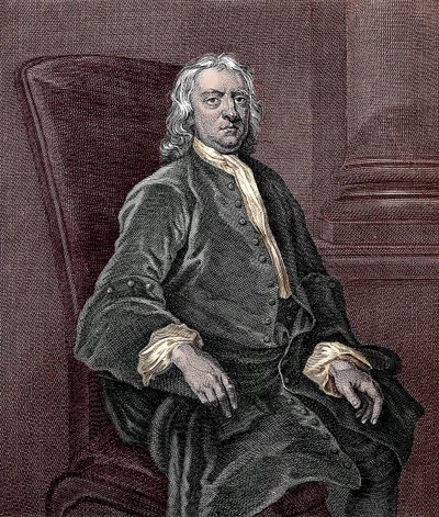Isaac Newton (1642-1727) portréja alkotó: Unknown artist